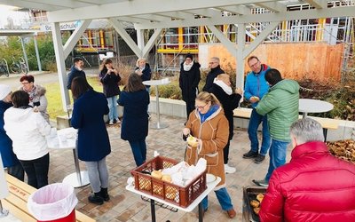 Jahresabschluss im Kollegium FBS Sankt Nikolaus. Foto: KJF Augsburg / Hander B.